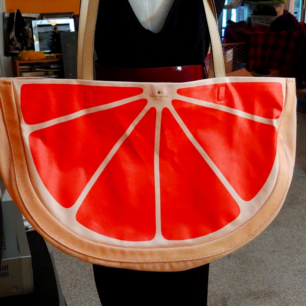 Kate Spade grapefruit tote